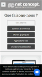 Mobile Screenshot of net-concept.fr